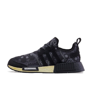 アディダス(adidas)のネイバーフッド × アディダス オリジナルス NMD_R1 ペイズリー "ネイビー" ネイビー/ブラック  GY4158  27cm(スニーカー)