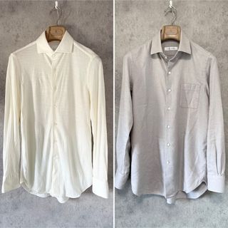 スーツカンパニー(THE SUIT COMPANY)の【THE SUIT COMPANY】２着約17,000円　ドレスシャツセット(シャツ)