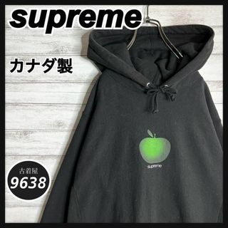 シュプリーム(Supreme)の【入手困難!!】シュプリーム ✈︎カナダ製 リンゴ プリント トレーナー 肉厚(パーカー)