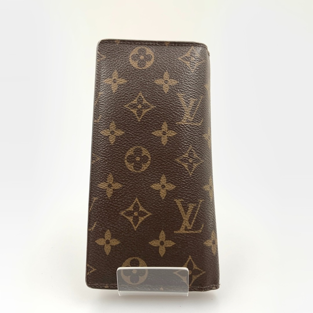 LOUIS VUITTON(ルイヴィトン)の〇〇LOUIS VUITTON ルイヴィトン モノグラム ポルト カルト クレディ  二つ折り長札入れ M60825 ブラウン ハンドメイドのファッション小物(財布)の商品写真