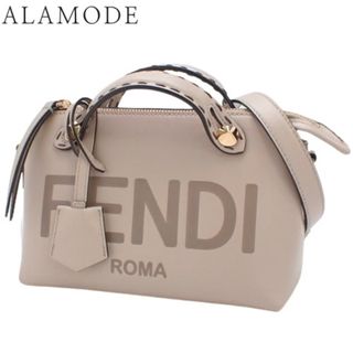 フェンディ(FENDI)のFENDI(フェンディ) BY THE WAY バイ ザ ウェイ スモール ハンドバッグ 2way ショルダー 肩掛け ミニ カーフ ベージュ ゴールド金具 8BL145 レディース 40802091852【中古】【アラモード】(ハンドバッグ)