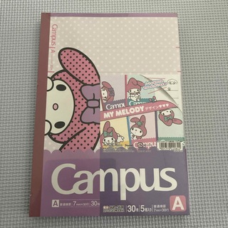 コクヨ(コクヨ)のcampus マイメロ　ノート　5冊セット(ノート/メモ帳/ふせん)