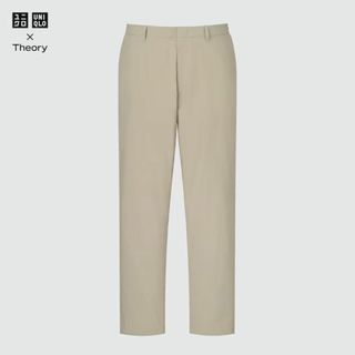 UNIQLO - Theoryセオリー × ユニクロ 感動イージーパンツ ベージュM 新品