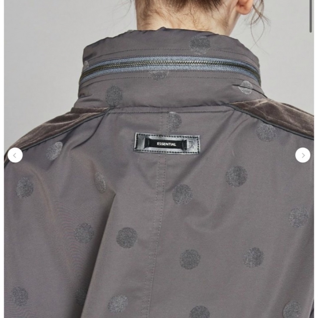 DOUBLE STANDARD CLOTHING(ダブルスタンダードクロージング)の新品/ダブルスタンダードクロージング / フロッキードットジャージー レディースのジャケット/アウター(その他)の商品写真