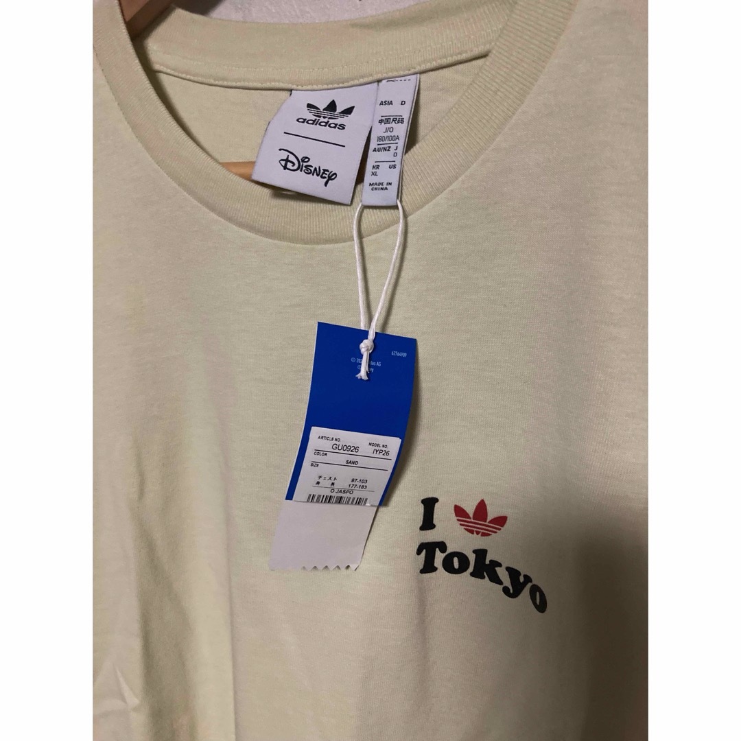 adidas(アディダス)のアディダス ディズニー Tシャツ新品 XL Oサイズ ミッキー Tokyo メンズのトップス(Tシャツ/カットソー(半袖/袖なし))の商品写真