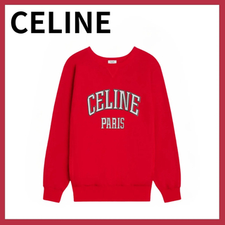 セリーヌ(celine)の【CELINE】セリーヌ オーバーサイズ スウェットシャツ(トレーナー/スウェット)