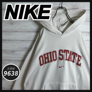 ナイキ(NIKE)の【入手困難!!】ナイキ ✈︎刺繍ロゴ アーチロゴ OHIO STATE(パーカー)