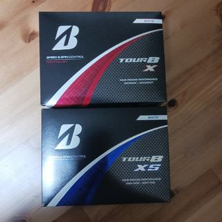 ブリヂストン(BRIDGESTONE)の【新品】ブリヂストン TOUR B X,XS 各1ダース 合計2ダース(その他)