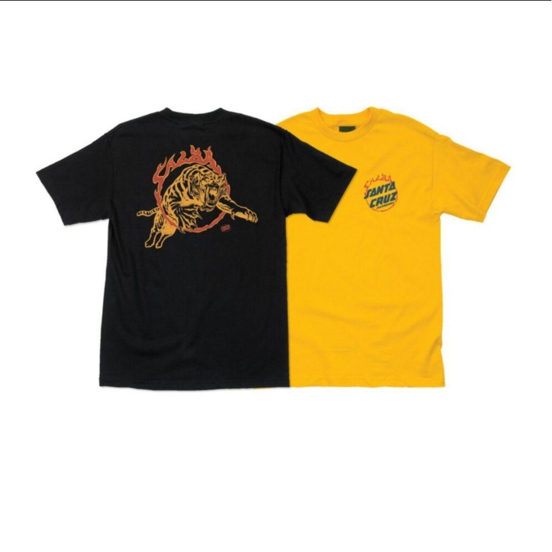 Santa Cruz(サンタクルーズ)のSANTA CRUZ  半袖Tee 【ゴールド】 メンズのトップス(Tシャツ/カットソー(半袖/袖なし))の商品写真