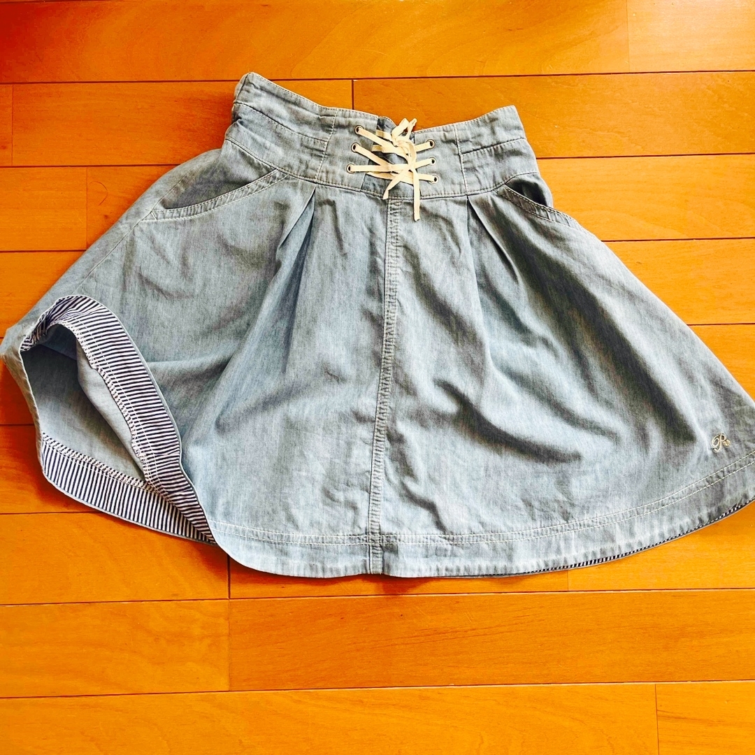 pom ponette(ポンポネット)のスカート　130 キッズ/ベビー/マタニティのキッズ服女の子用(90cm~)(スカート)の商品写真