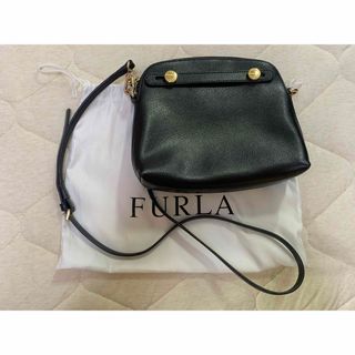 フルラ(Furla)のFURLA パイパーミニ　ショルダーバッグ　黒(ショルダーバッグ)