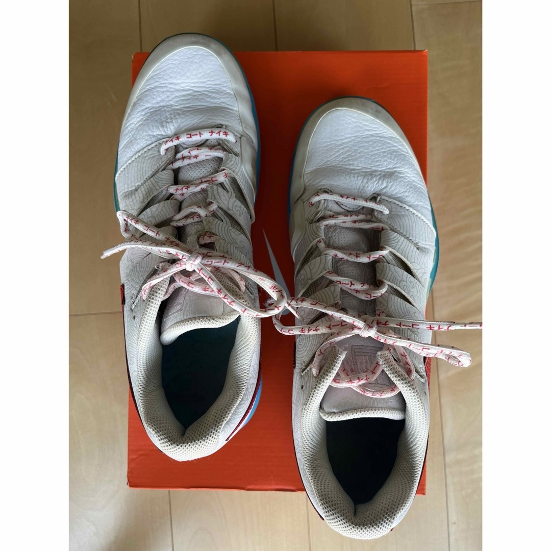 NIKE - 錦織圭 × ナイキ エア ズーム ヴェイパー X LTR QSの通販 NIKE - 錦織圭 × ナイキ エア ズーム ヴェイパー X LTR QSの通販