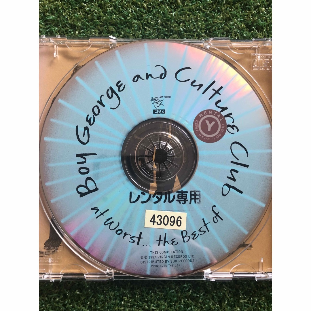 カルチャー・クラブ (ベスト・オブ・ボーイ・ジョージ&カルチャー・クラブ) エンタメ/ホビーのCD(ポップス/ロック(洋楽))の商品写真