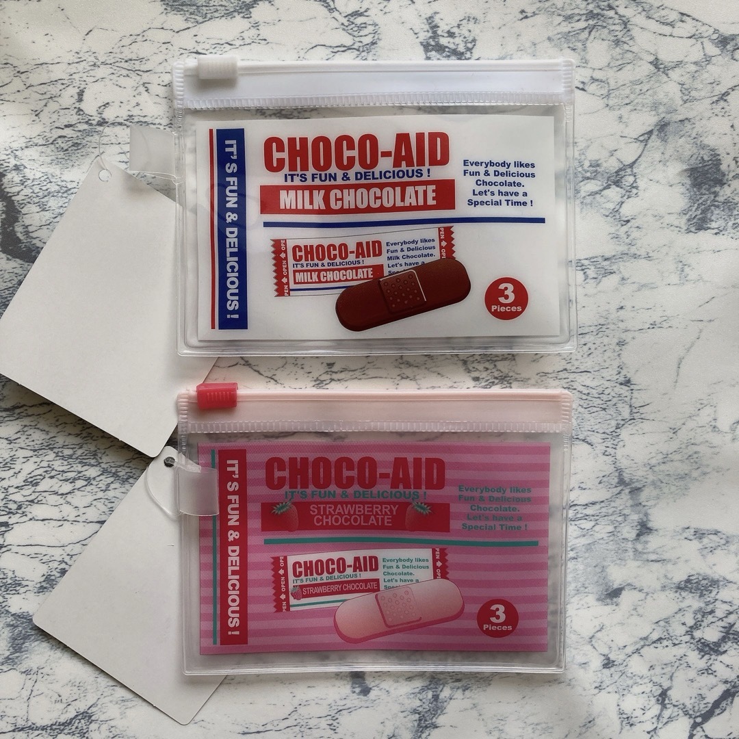 CHOCO-AID チョコエイドカードケース　2つセット レディースのファッション小物(その他)の商品写真