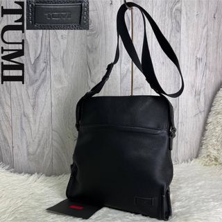 TUMI - 人気♡説明書付♡美品♡TUMI トゥミ レザー ショルダーバッグ ブラック