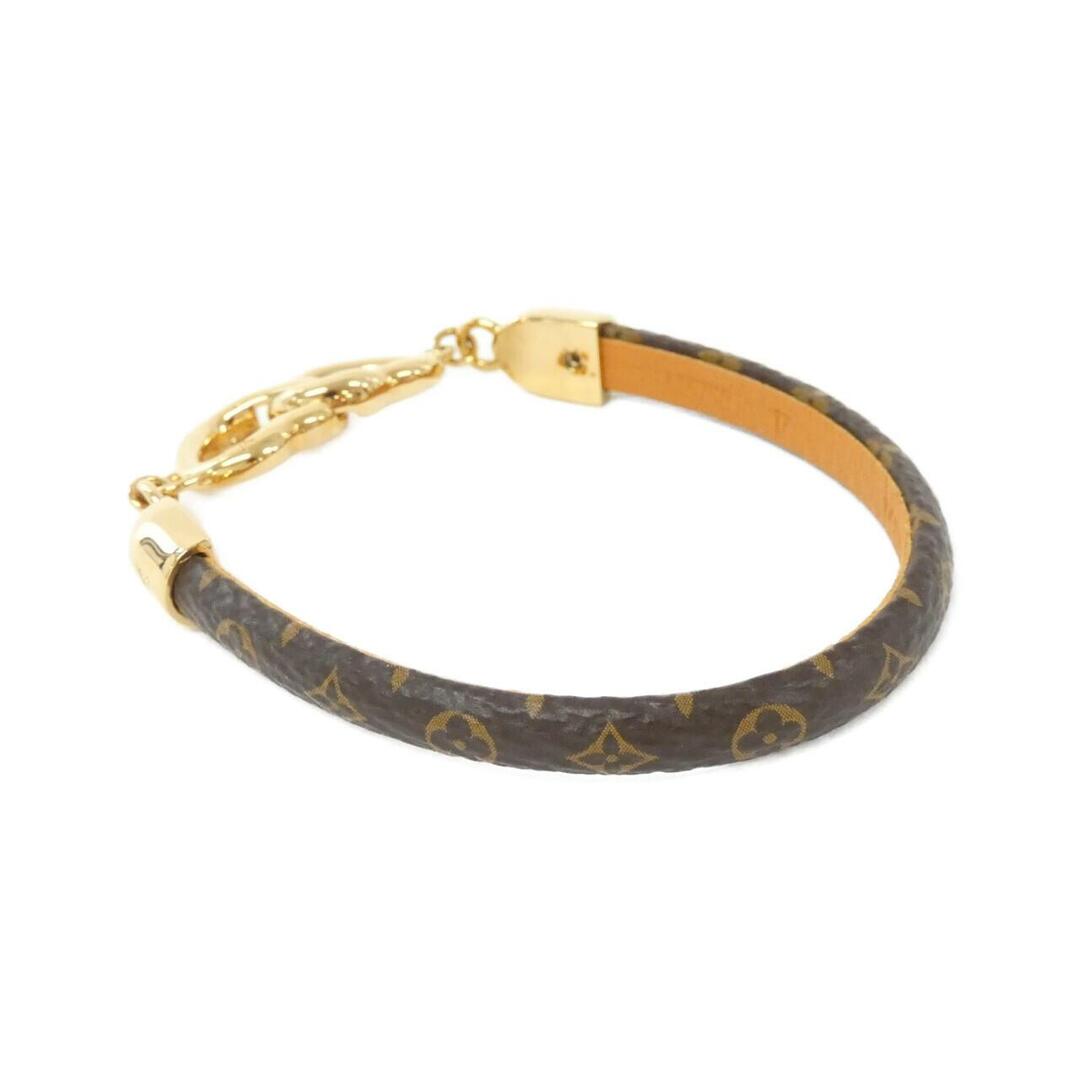 LOUIS VUITTON(ルイヴィトン)のルイヴィトン モノグラム ブラスレ セイ イエス 17cm M6758F ブレスレット レディースのアクセサリー(その他)の商品写真