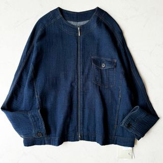 leilian - 新品タグ付き✨ 定価5.5万 レリアン デニムジャケット ノーカラー 13+