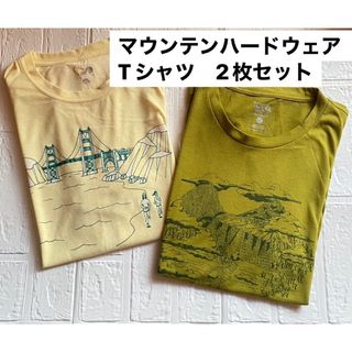 やたっち様専用　マウンテンハードウェア 2枚セット　クイックドライ Tシャツ (Tシャツ/カットソー(半袖/袖なし))