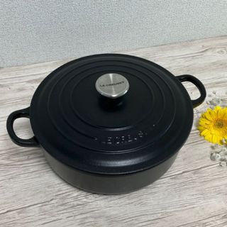 LE CREUSET - ル・クルーゼ 鍋 ココット・ジャポネーズ 24cm マットブラック