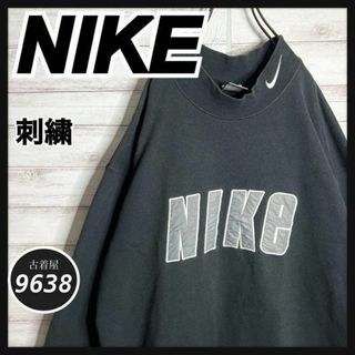 ナイキ(NIKE)の【入手困難!!】ナイキ ✈︎刺繍ロゴ 白タグ ゆるだぼ 裏起毛 スウェット(スウェット)