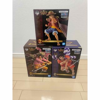 ワンピース一番くじMASTERLISEフィギュアABD賞セット売り(フィギュア)