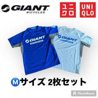 ユニクロ(UNIQLO)の【レアもの】UNIQLO×GIANT コラボ　メッシュTシャツ  Mサイズセット(Tシャツ/カットソー(半袖/袖なし))