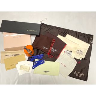 エルメス(Hermes)のエルメス ヴィトン ブルガリ コーチ 箱 保存袋 ショッパー 20点セット(ショップ袋)