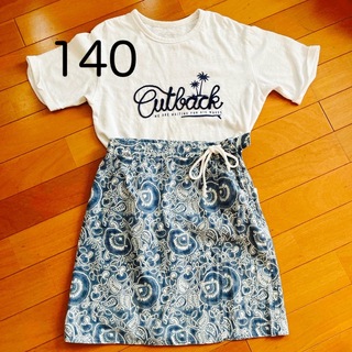 ラルフローレン(Ralph Lauren)のスカート　＋（Tシャツ） 140(スカート)