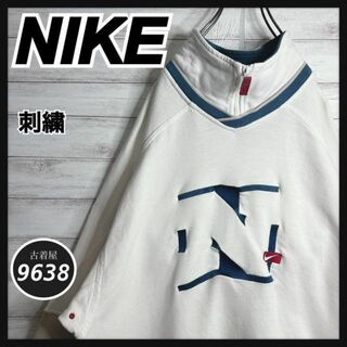 ナイキ(NIKE)の【入手困難!!】ナイキ ✈︎刺繍ロゴ 白タグ ゆるだぼ VINTAGE(スウェット)