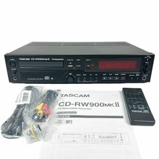 優良中古品 TASCAM CDレコーダープレーヤー業務用 CD-RW900MK2(その他)