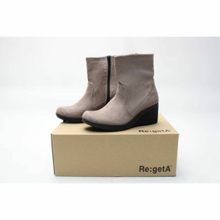 新品♪Re:getA サイドZIPウエッジブーツ(S)/13(ブーツ)