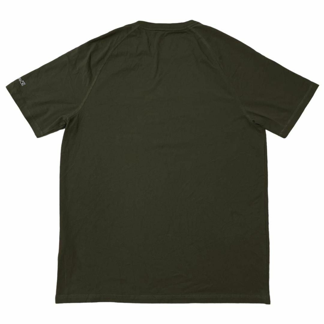 carhartt(カーハート)のcarhartt カーハート 半袖Tシャツ ロゴパッチ カーキ US古着x85 メンズのトップス(Tシャツ/カットソー(半袖/袖なし))の商品写真