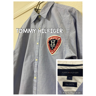 トミーヒルフィガー(TOMMY HILFIGER)のTOMMY HILFIGER胸元ワッペン【24時間以内匿名配送】(シャツ)