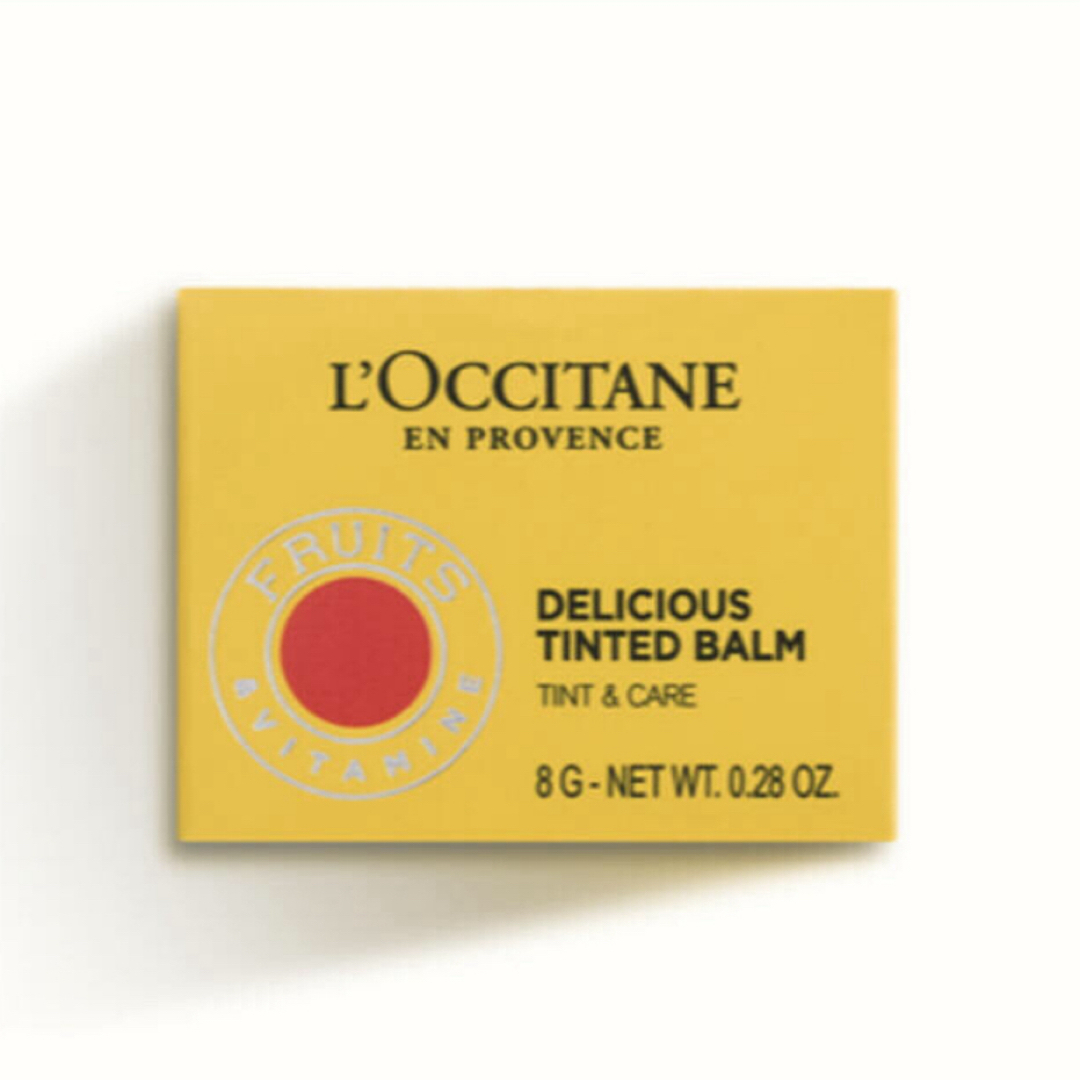 L'OCCITANE(ロクシタン)のデリシャス＆フルーティー リップバーム  L'OCCITANE ロクシタン コスメ/美容のスキンケア/基礎化粧品(リップケア/リップクリーム)の商品写真