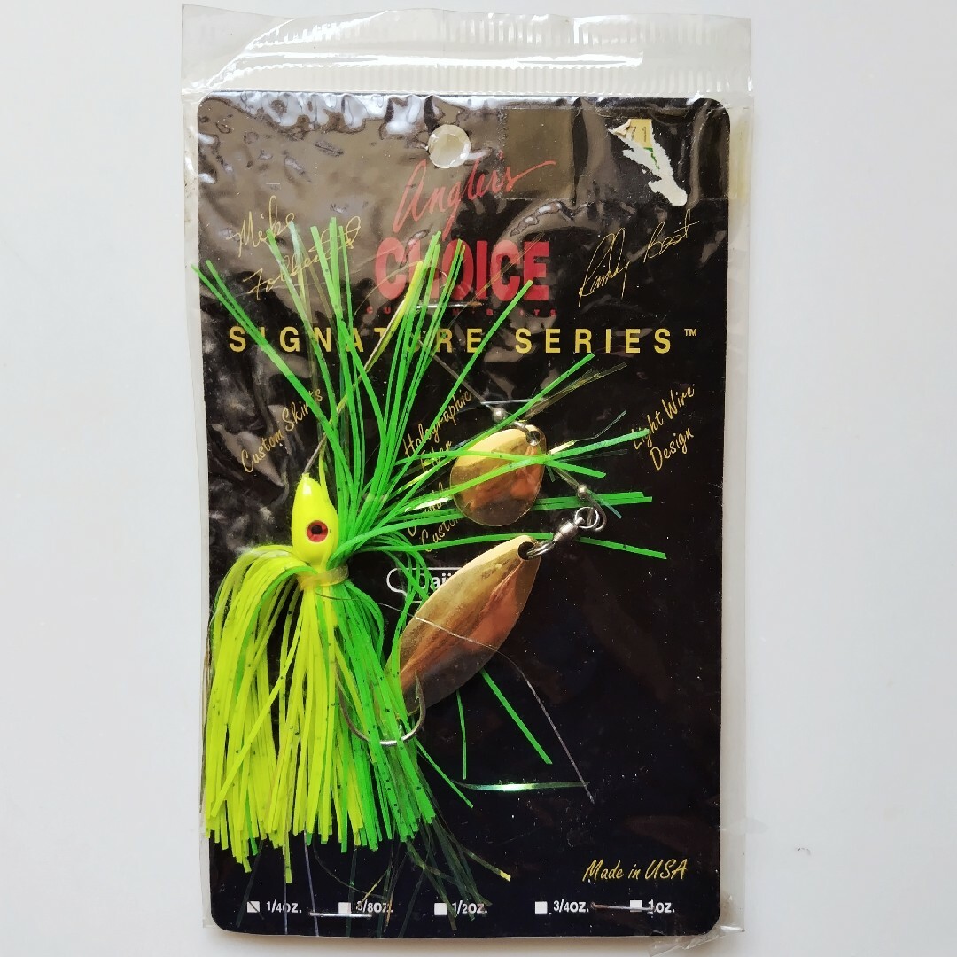 【ANGLERS CHOICE　SPINNERBAIT】 スポーツ/アウトドアのフィッシング(ルアー用品)の商品写真