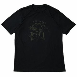 オークリー(Oakley)のOakley オークリー 半袖Tシャツ ロゴ ブラック US古着 x86①(Tシャツ/カットソー(半袖/袖なし))