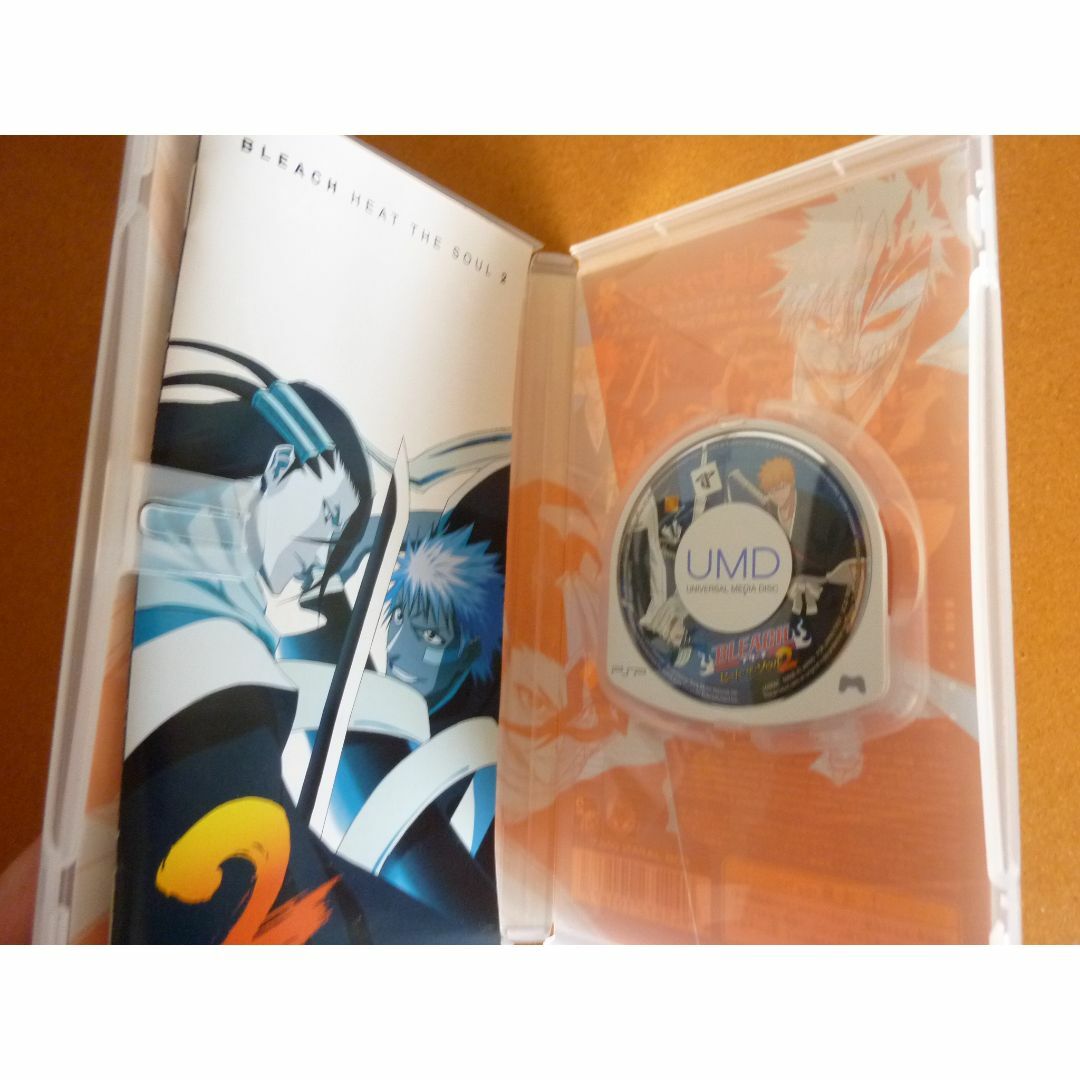 PlayStation Portable(プレイステーションポータブル)のレトロ！ BLEACH ～ヒート・ザ・ソウル2 PSPソフト エンタメ/ホビーのゲームソフト/ゲーム機本体(携帯用ゲームソフト)の商品写真