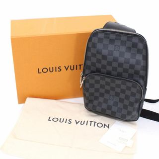 ルイヴィトン(LOUIS VUITTON)の【新品・未使用】ルイヴィトン ボディバッグ アヴェニュースリングバッグ グラフィット ブラック メンズ ショルダーバッグ N41719 LOUIS VUITTON エレガント 軽量 おしゃれ(ボディーバッグ)