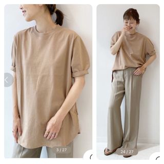 プラージュ(Plage)のplage organic jersey プルオーバー(Tシャツ(半袖/袖なし))