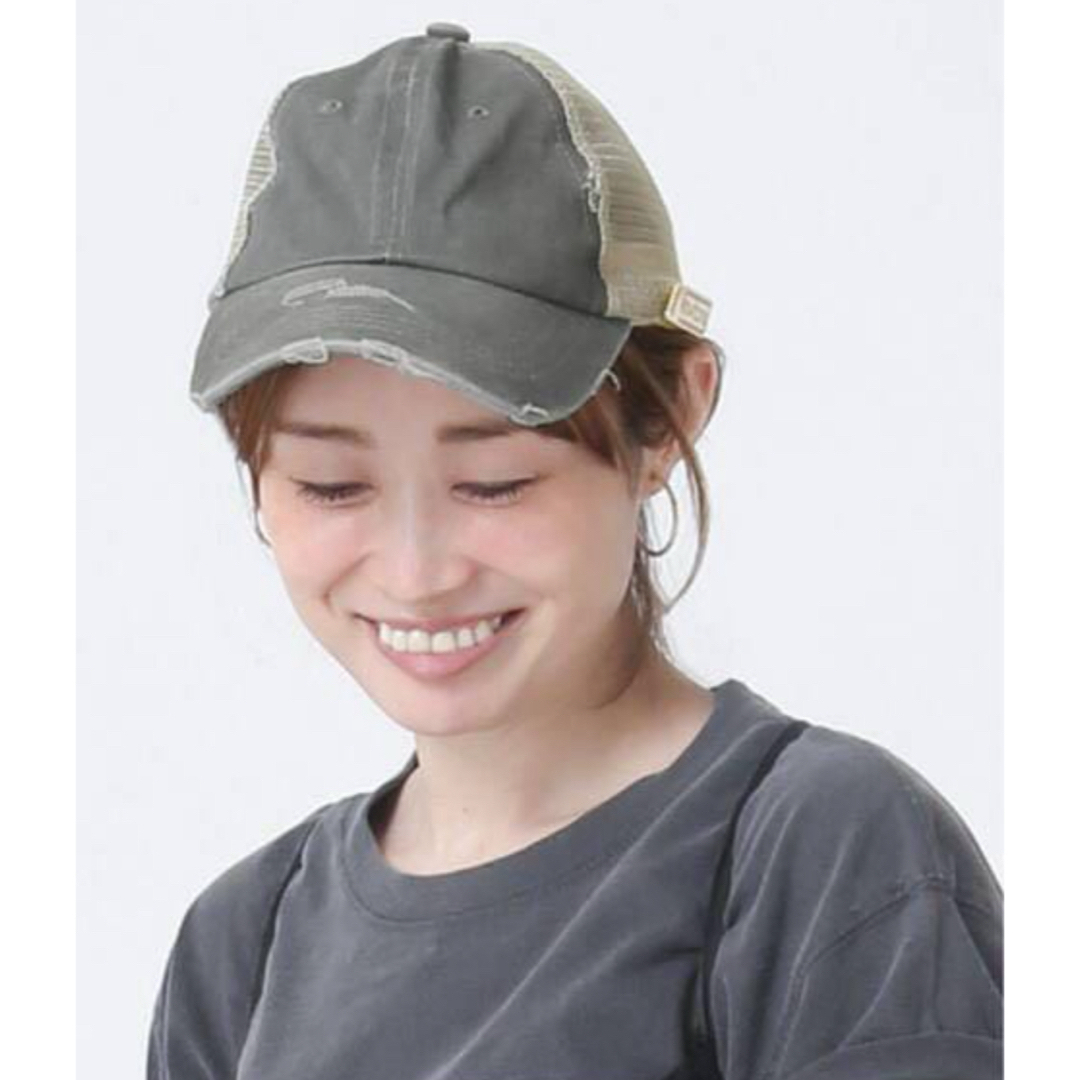 DEUXIEME CLASSE(ドゥーズィエムクラス)のDeuxieme Classe NEWTONE CAP グレー レディースの帽子(キャップ)の商品写真