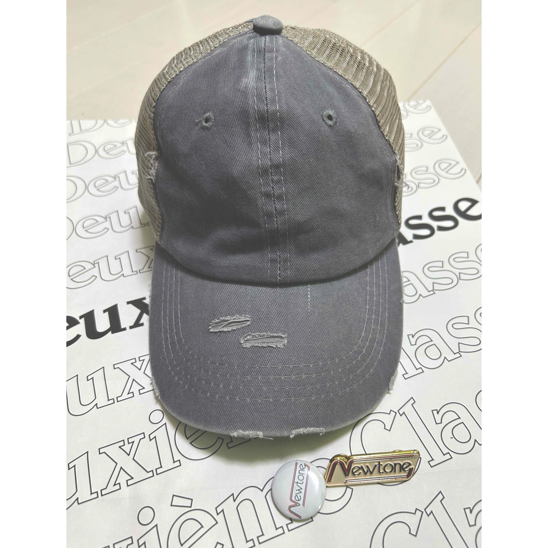 DEUXIEME CLASSE(ドゥーズィエムクラス)のDeuxieme Classe NEWTONE CAP グレー レディースの帽子(キャップ)の商品写真