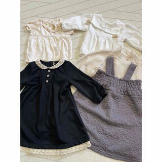 ベビー服　5点セット　80cm(ワンピース)