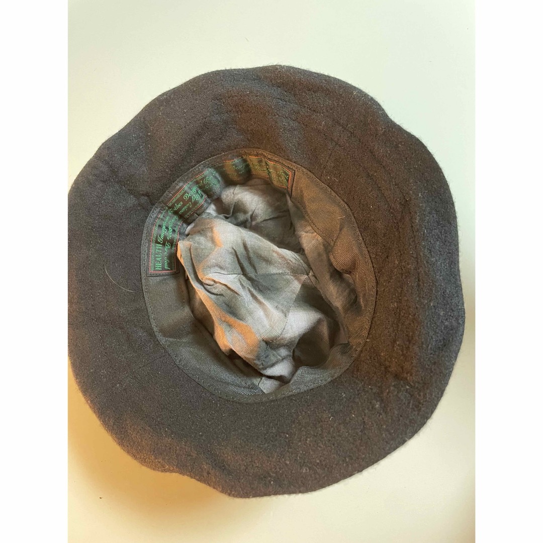 ハット帽(ブラック)フリーサイズ メンズの帽子(ハット)の商品写真