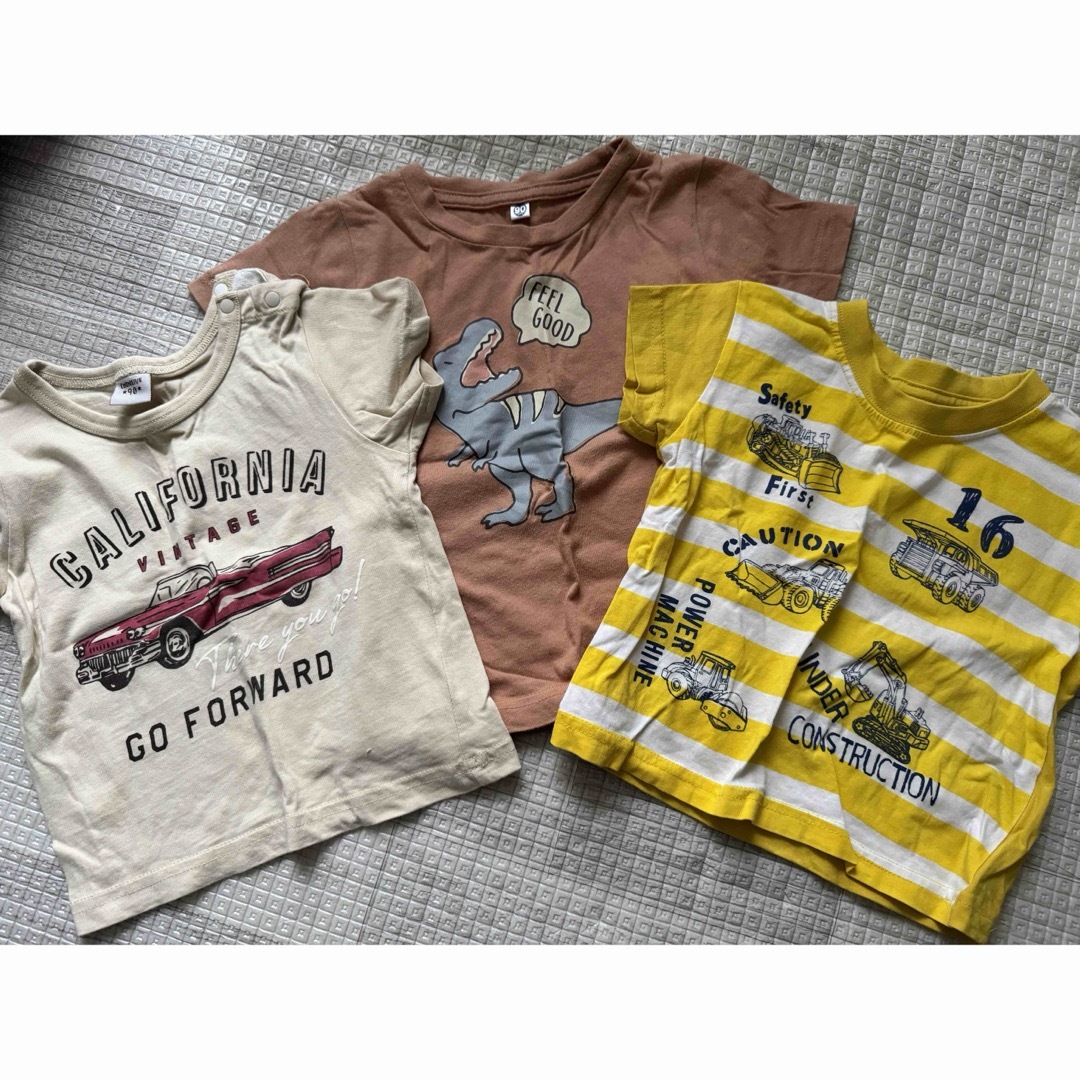 90 まとめ売り 8点 キッズ/ベビー/マタニティのキッズ服男の子用(90cm~)(Tシャツ/カットソー)の商品写真