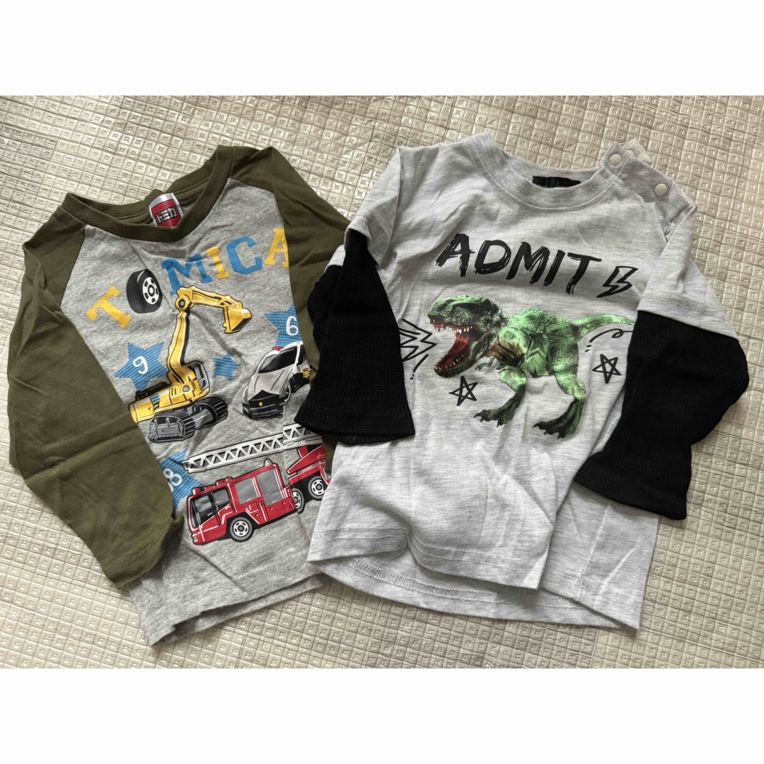 90 まとめ売り 8点 キッズ/ベビー/マタニティのキッズ服男の子用(90cm~)(Tシャツ/カットソー)の商品写真