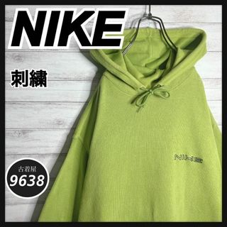 ナイキ(NIKE)の【入手困難!!】ナイキ ✈︎刺繍ロゴ ゆるだぼ パーカー ワンポイント 90’s(パーカー)