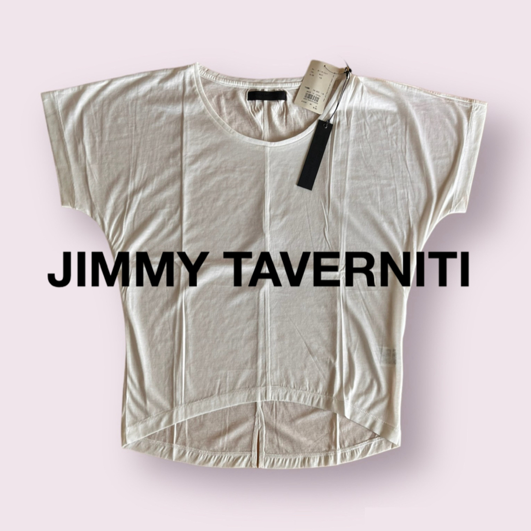 JIMMY TAVERNITI(ジミータヴァニティ)の【新品】JIMMY TAVERNITI ジミータヴァニティ　Tシャツ　カットソー レディースのトップス(Tシャツ(半袖/袖なし))の商品写真
