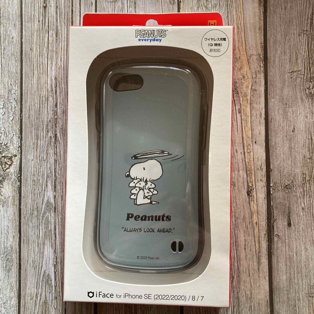 PEANUTS(ピーナッツ)のiFace スヌーピー　スマホケース スマホ/家電/カメラのスマホアクセサリー(iPhoneケース)の商品写真