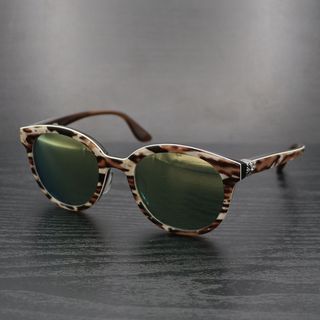 クロムハーツ 【CHROMEHEARTS】サングラス / SQUIBJIBBLER / CHプラス / 51口21-142 / ブラウン系 / レオパード柄 【中古】12390