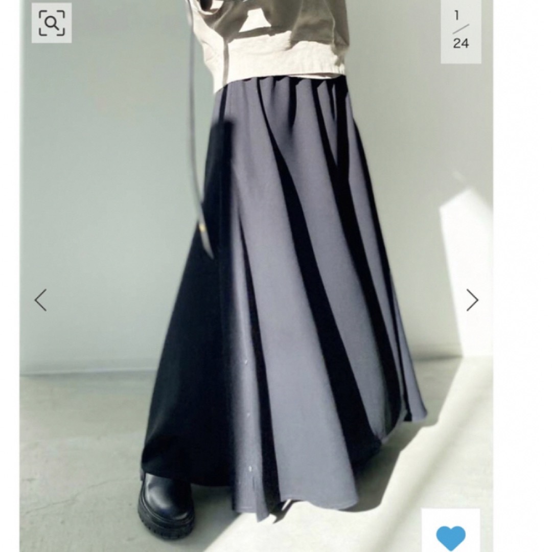 L'Appartement DEUXIEME CLASSE(アパルトモンドゥーズィエムクラス)のMARK KENLY DOMINOTAN Nicoleta Long Skirt レディースのスカート(ロングスカート)の商品写真